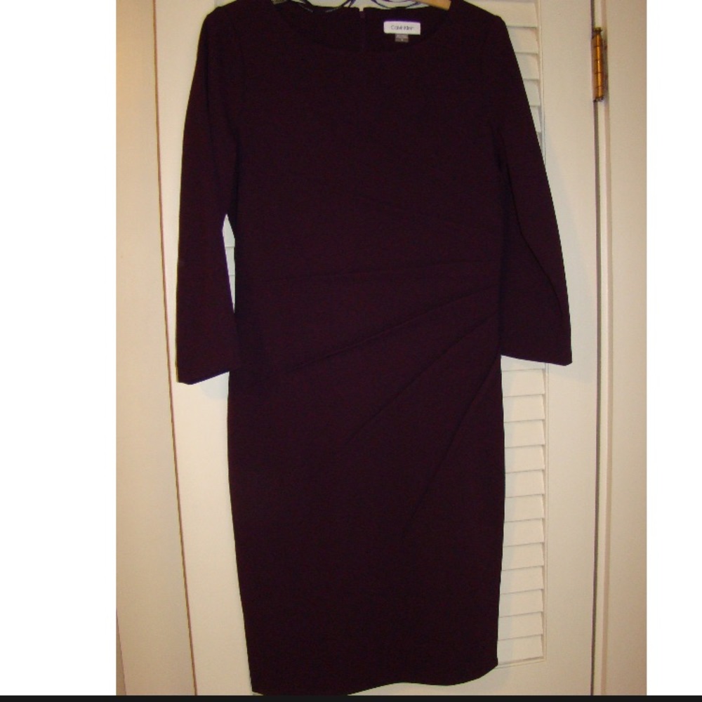 Calvin Klein Starburst Side Sheath Dress
